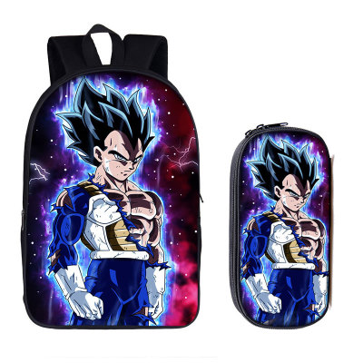 16 Inch Dragon Ball Backpack School Bag+Pencil Bag - Image 11
