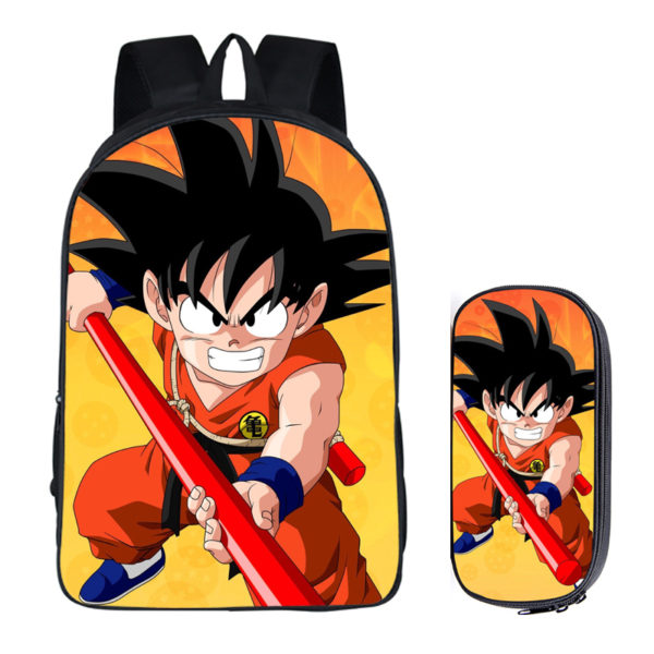 16 Inch Dragon Ball Backpack School Bag+Pencil Bag - Image 15