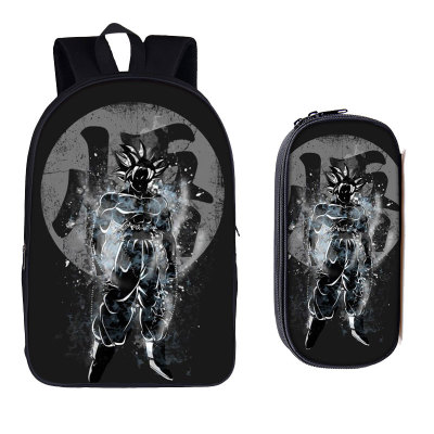 16 Inch Dragon Ball Backpack School Bag+Pencil Bag - Image 16