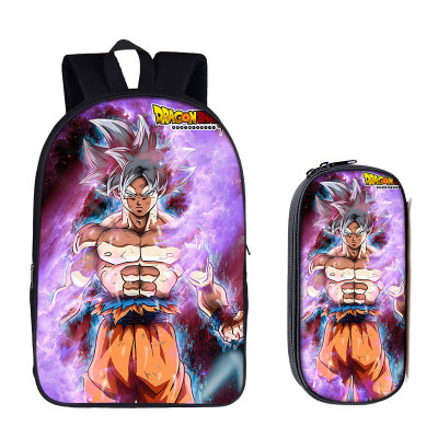 16 Inch Dragon Ball Backpack School Bag+Pencil Bag - Image 17