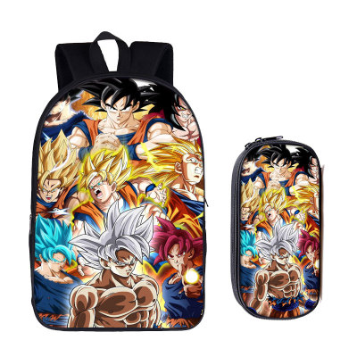 16 Inch Dragon Ball Backpack School Bag+Pencil Bag - Image 19