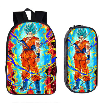 16 Inch Dragon Ball Backpack School Bag+Pencil Bag - Image 3