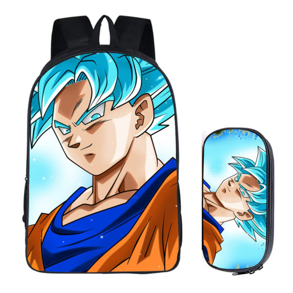 16 Inch Dragon Ball Backpack School Bag+Pencil Bag - Image 4