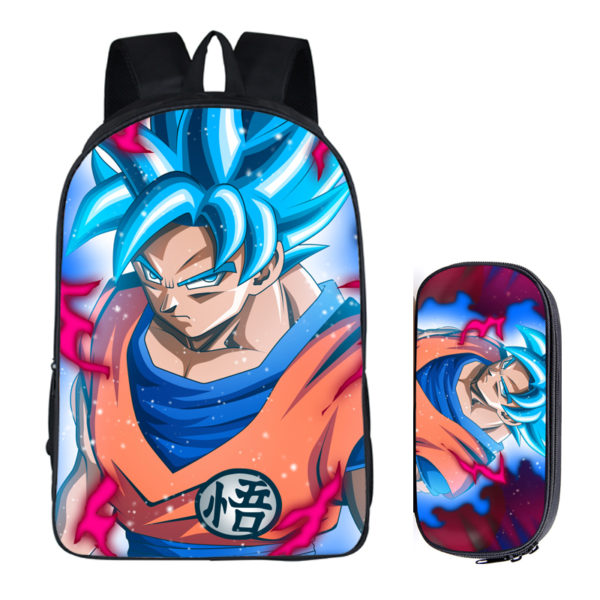 16 Inch Dragon Ball Backpack School Bag+Pencil Bag - Image 5