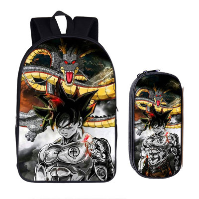 16 Inch Dragon Ball Backpack School Bag+Pencil Bag - Image 6