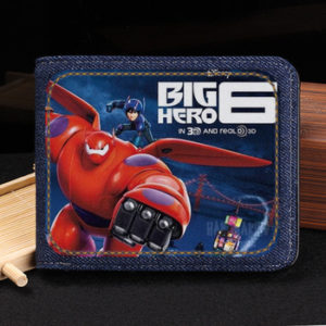 Big Hero 6 Oxford Bifold Short Wallet