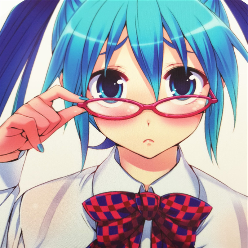 Hatsune Miku 3D Mouse Pad with Wrist Support Rest Mat