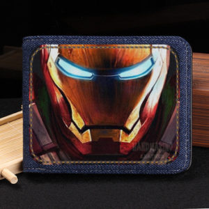 Iron Man Oxford Bifold Short Wallet