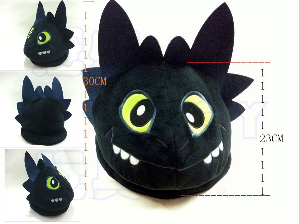 NightFury Plush Hat