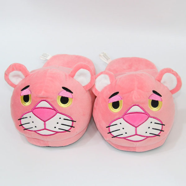 Pink Panther Soft Warm Slippers Plush Slippers
