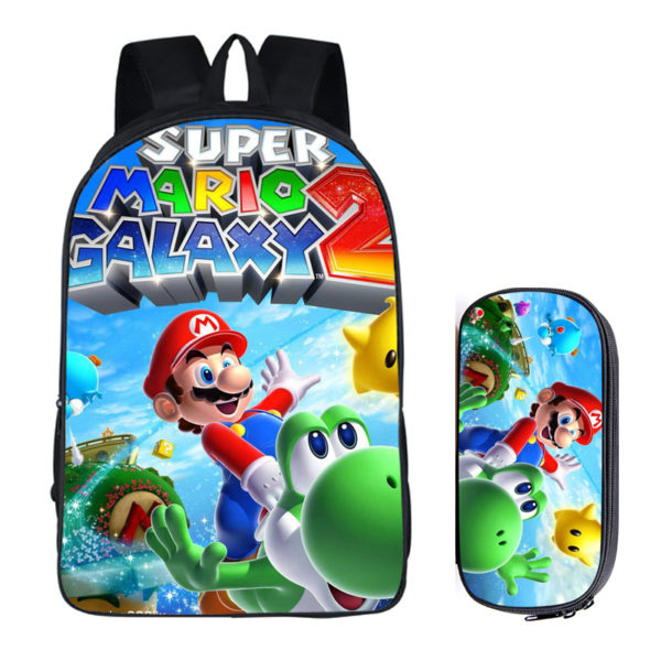 Super Mario Backpack School Bag