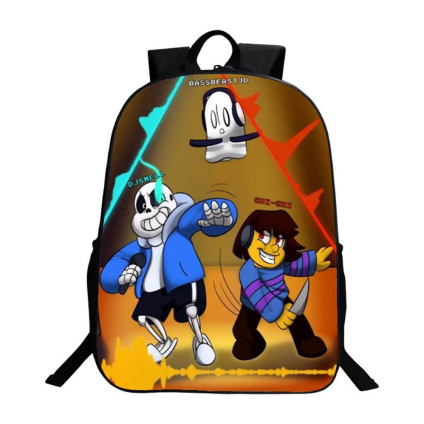 Undertale School Bag Backpack