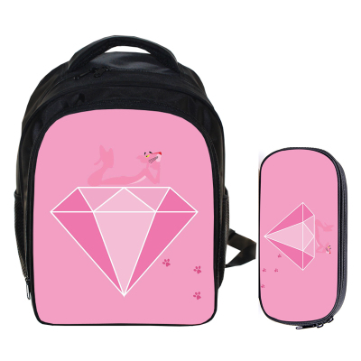 13Pink Panther Backpack School Bag