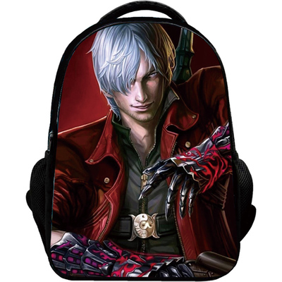 16Devil May Cry Backpack School Bag
