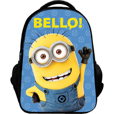 16Minions Backpack School Bag