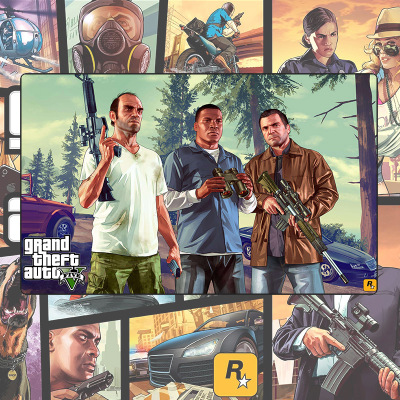 GTA Cartoon Mouse Pad - Image 2