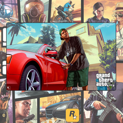 GTA Cartoon Mouse Pad