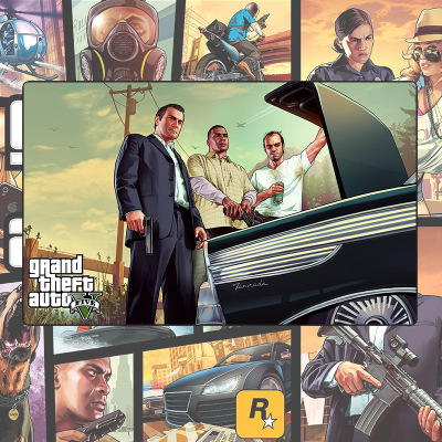 GTA Cartoon Mouse Pad