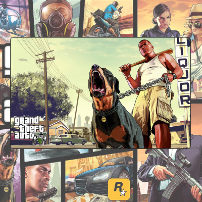 GTA Cartoon Mouse Pad