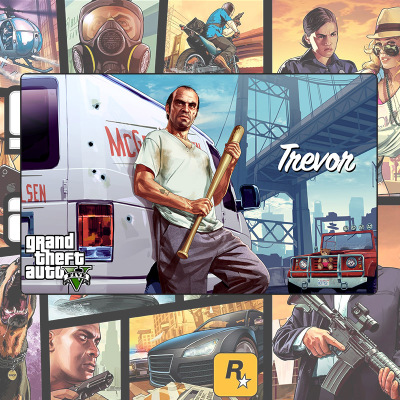 GTA Cartoon Mouse Pad