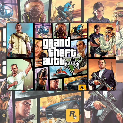 GTA Cartoon Mouse Pad