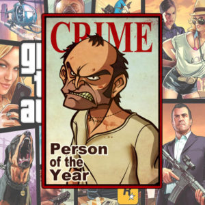 GTA Cartoon Mouse Pad