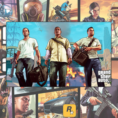 GTA Cartoon Mouse Pad