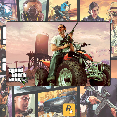 GTA Cartoon Mouse Pad