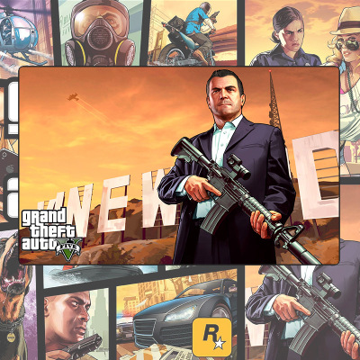 GTA Cartoon Mouse Pad