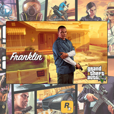 GTA Cartoon Mouse Pad