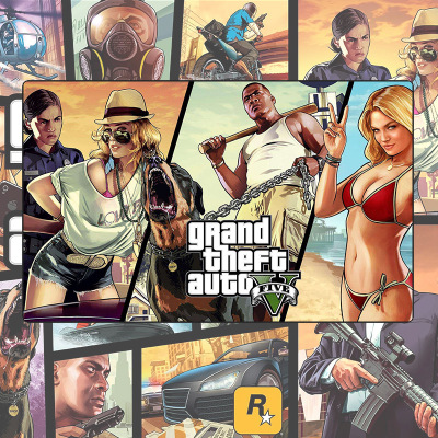 GTA Cartoon Mouse Pad