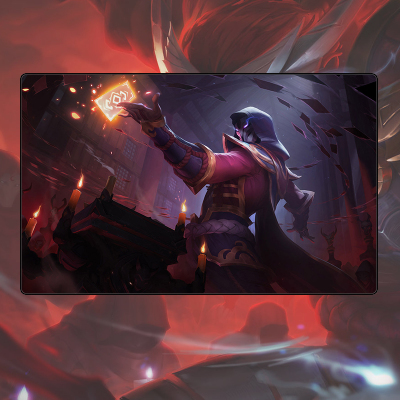 LOL Blood moon Cartoon Mouse Pad