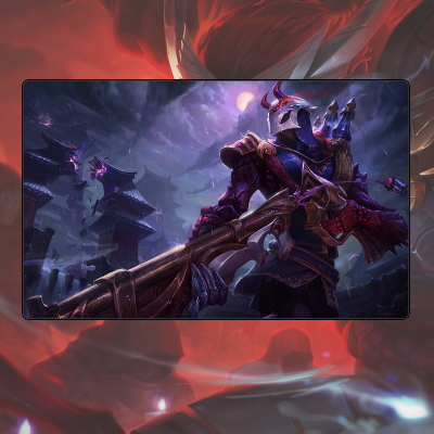 LOL Blood moon Cartoon Mouse Pad