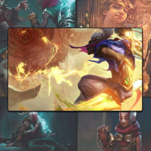 LOL The Boy Who Shattered Time Ekko Cartoon Mouse Pad