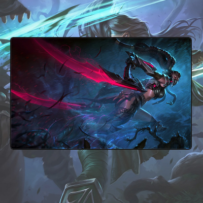 LOL The Fist of Shadow Akali Cartoon Mouse Pad