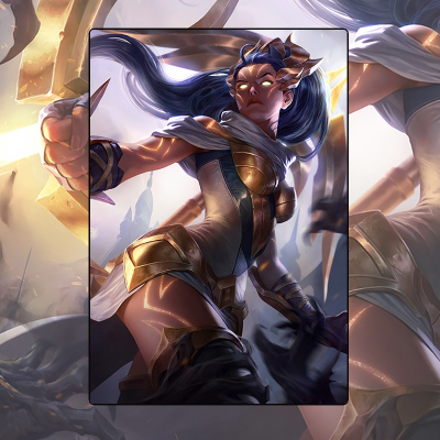 LOL The Night Hunter Vayne Cartoon Mouse Pad