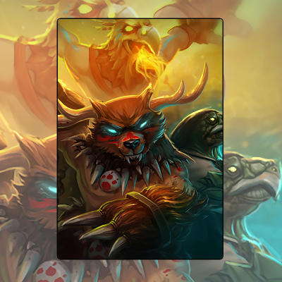 LOL Udyr Cartoon Mouse Pad