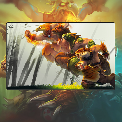LOL Udyr Cartoon Mouse Pad