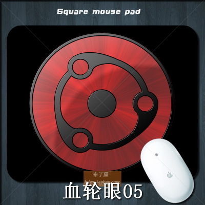 NARUTO Blood round eyes Cartoon Mouse Pad