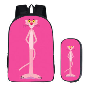 Pink Panther Backpack School Bag