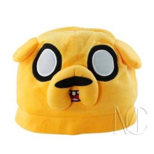 Adventure Time Jake Cosplay Costume Party Warm Plush Hat