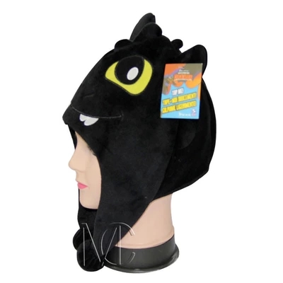How to Train Your Dragon NightFury Plush Hat For Kids