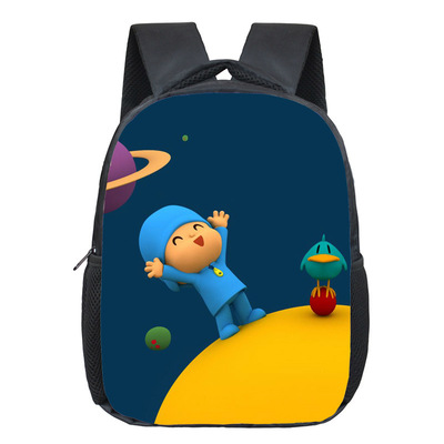 12 Inch POCOYO Children's Backpack Kids School Cute Daily Bag Kindergarten Bags Girls Boys Waterproof Ruckpack - Image 24