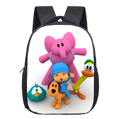 12 Inch POCOYO Children's Backpack Kids School Cute Daily Bag Kindergarten Bags Girls Boys Waterproof Ruckpack - Image 21