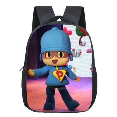 12 Inch POCOYO Children's Backpack Kids School Cute Daily Bag Kindergarten Bags Girls Boys Waterproof Ruckpack - Image 26