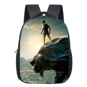 12″Black Panther Backpack School Bag
