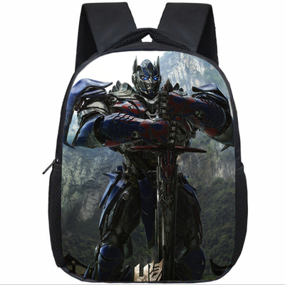12 Inch Transformers Children's Backpack Kids School Cute Daily Bag Kindergarten Bags Girls Boys Waterproof Ruckpack - Image 28