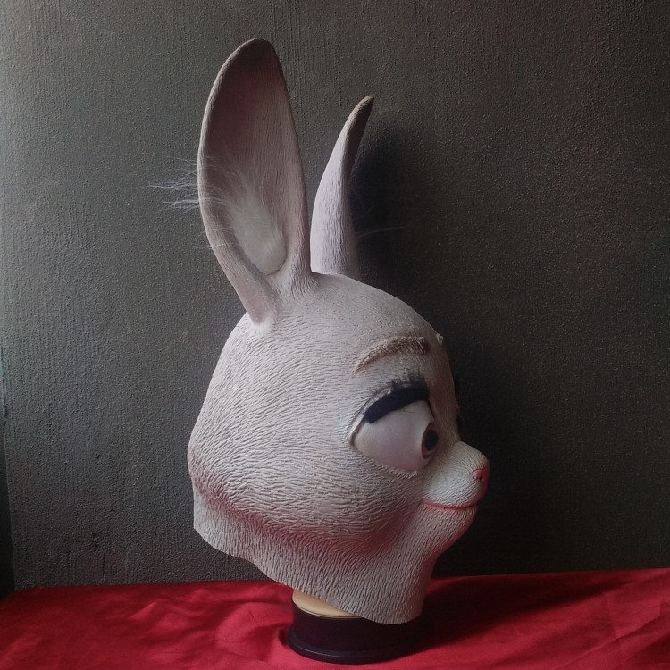 Zootopia Mask Helmet Movie Vesion Latex Full Head Mask Cosplay Props 
