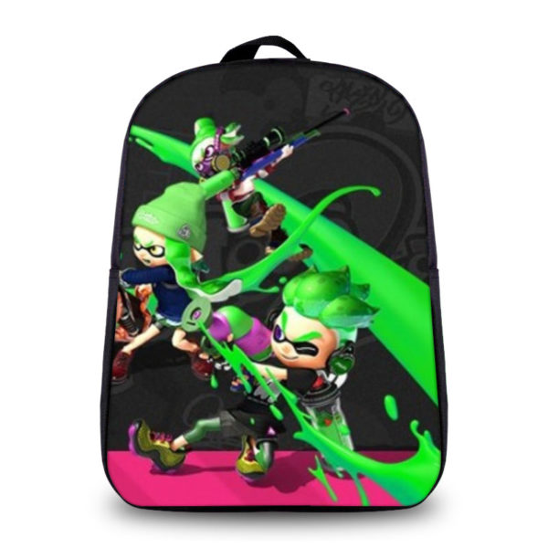 12″Splatoon 2 Backpack School Bag for kids