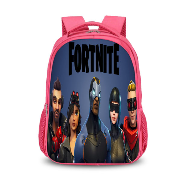 16‘’Fortnite Backpack School Bag Red
